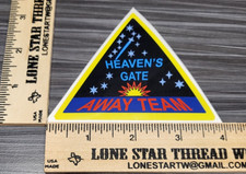 LAMINATED HEAVENS GATE AWAY TEAM STICKER