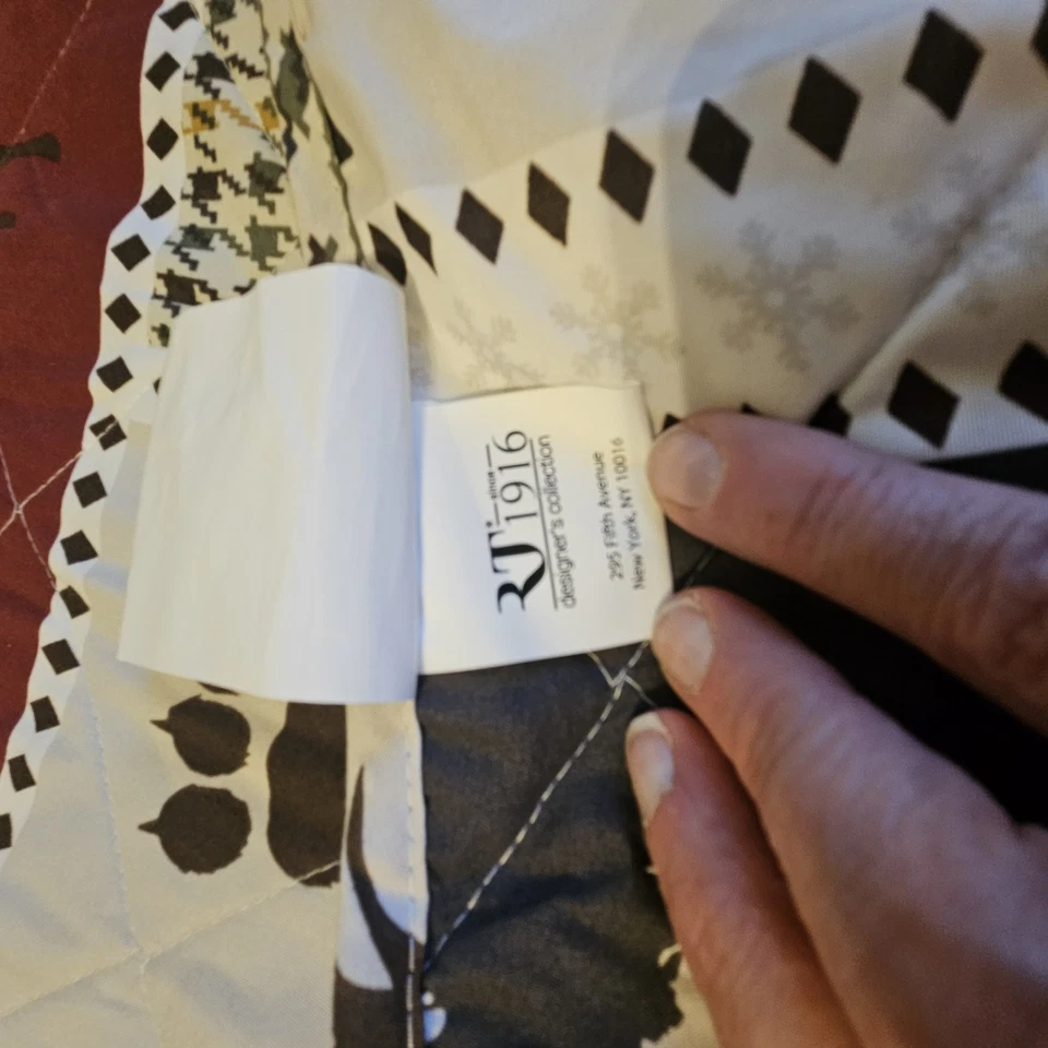 Colcha edredón Hunting Lodge Theme King Size. Excelente Buffalo Plaid usado Foto 2 de 4