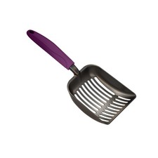 Cat Litter Scoop, Non-Stick Plated Aluminum Alloy Sifter, Kitty Durable Metal...