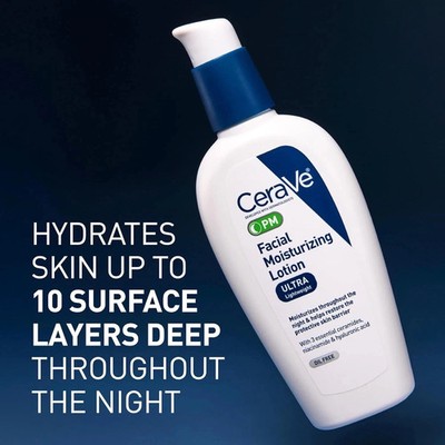 Cerave PM 3fl oz Facial Moisturizing Lotion - (CVE53745)