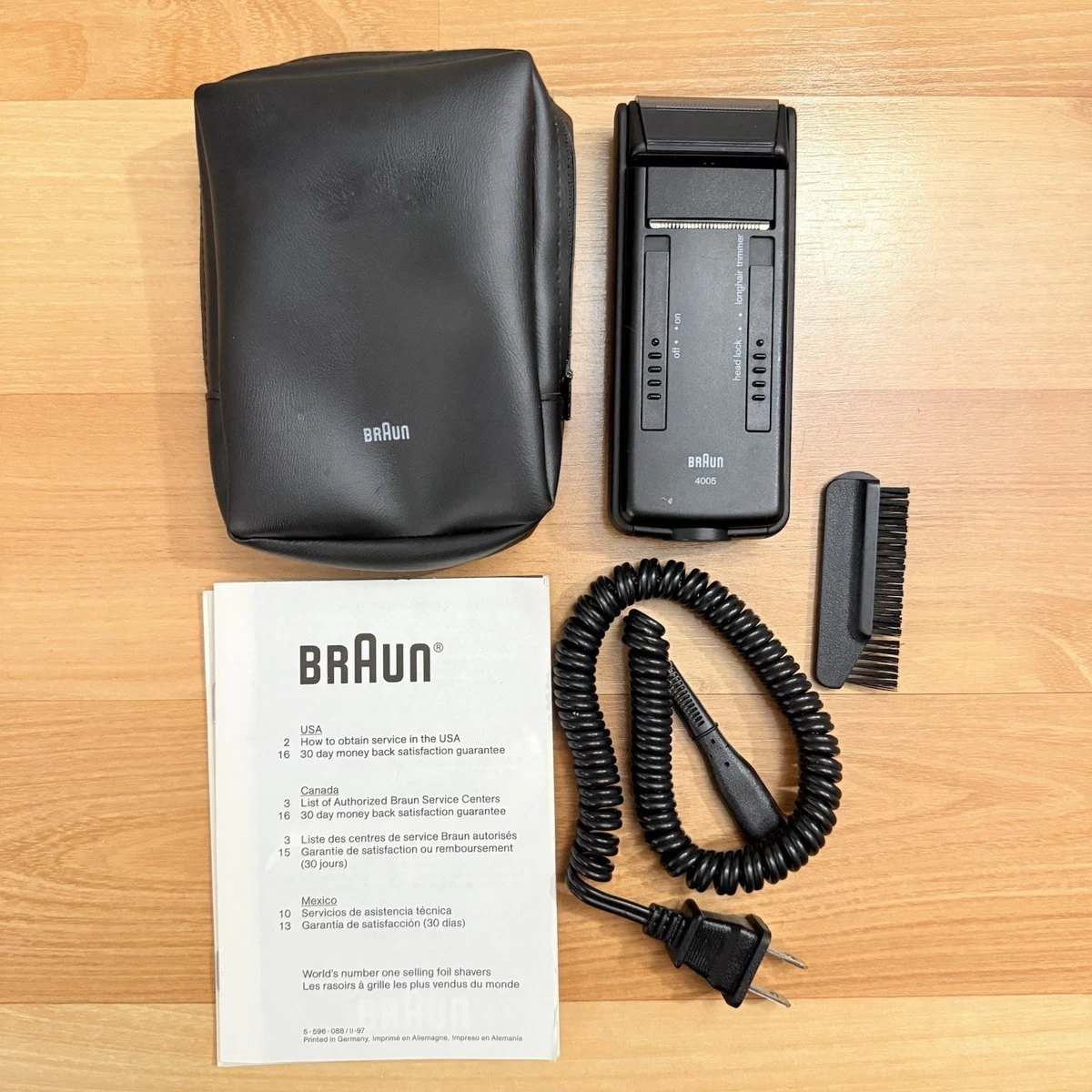 vintage braun shaver products for sale | eBay