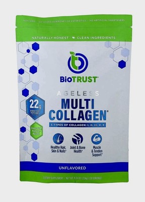 Bio-Trust Ageless Multi-Collagen , Unflavored, 8.04 oz  Exp: 09/2027