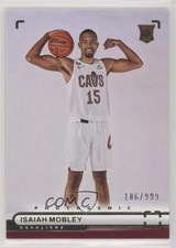 2022-23 Panini Photogenic Rookies 186/999 Isaiah Mobley #158 0b3