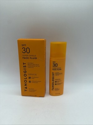 Tanologist Super Shield Face Fluid SPF 30 Broad Spectrum Sunscreen 50 mL/1.69 oz
