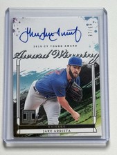 2025 Panini Impeccable Award Winning Autographs #AWA-JA Jake Arrieta Auto /99