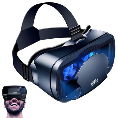 Handy Universal Vollbild 3D Brille Virtual Reality VR Gläser 4,7 7,1Zoll Headset