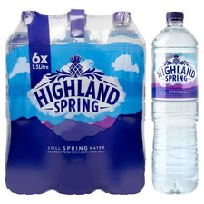 Highland Spring Still Spring Water 1.5L | Pack of 6