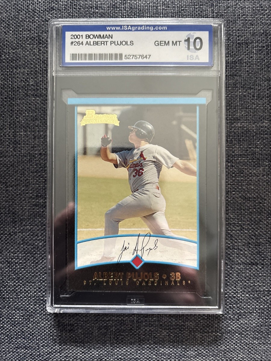 2001 bowman albert pujols レア Auction Prices Realized Baseball Cards 2001 BOWMAN CHROME
