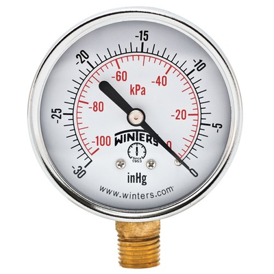 #ad Winters 21 2 inch Dial Size Multi Function Economy Utility Dry Pressure Gaug... $18.40