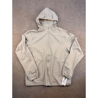 tasc Performance Mens Full Zip Hoodie Tan Jacket Recycled TM766 SU24 Size M NEW