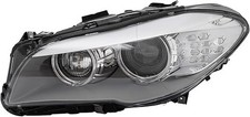Headlight Housing Left Driver Side HID/Xenon w/AFS No Bulbs for BMW 550i 727