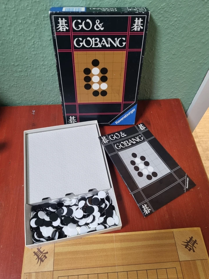 Go & Gobang, schönes Strategie Spiel von Ravensburger von 1987 - Bild 1 von 4