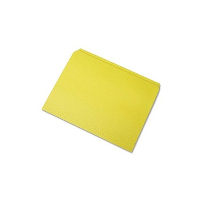 ABILITY ONE 7530-01-364-9486 File Folders,Yellow,PK100 31UF43
