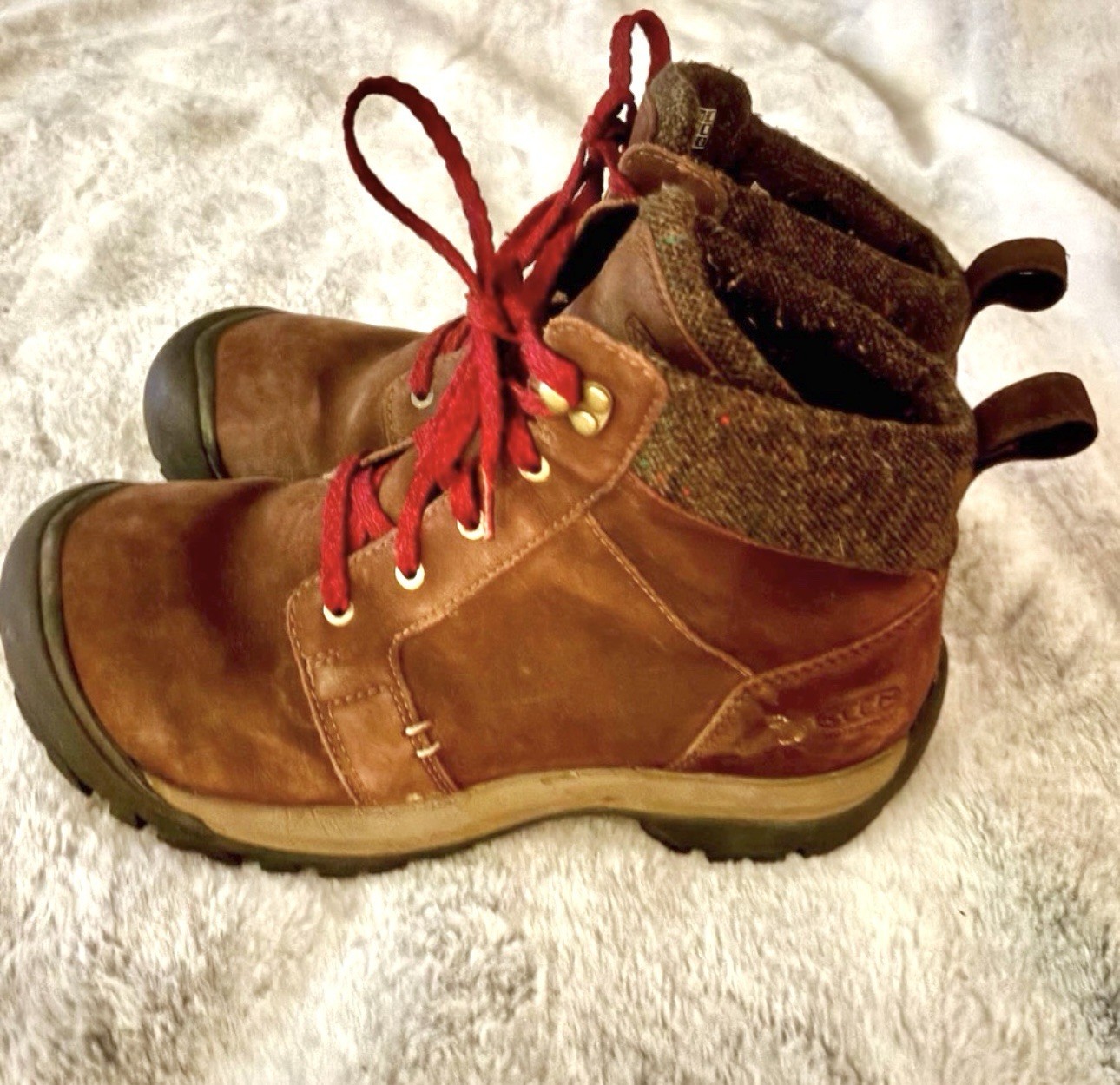 Keen Kaci II Boots Womens 10 Brown Waterproof Winter Keen Warm Lined
