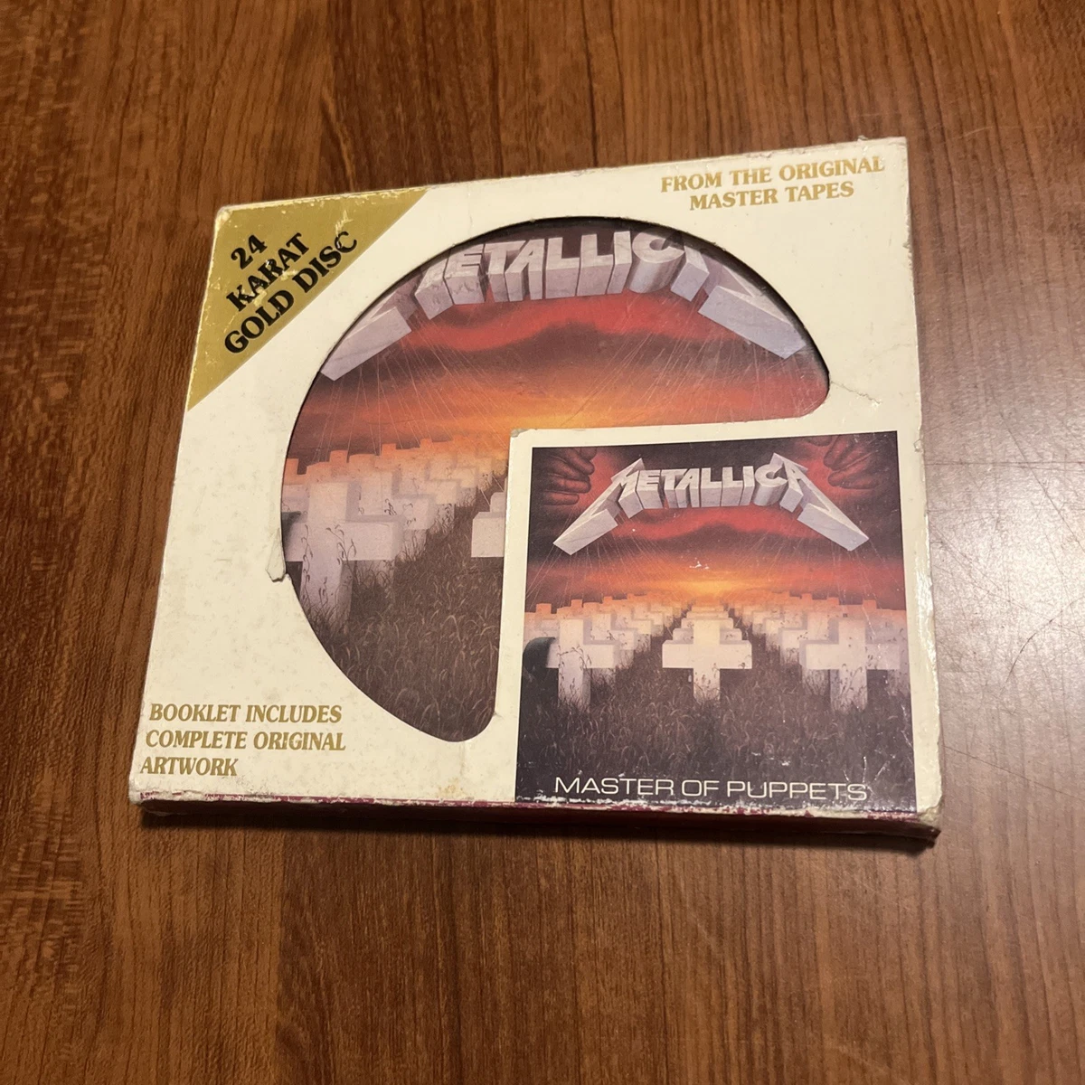 Metallica Rock 24k Gold Disc Music CDs for sale | eBay