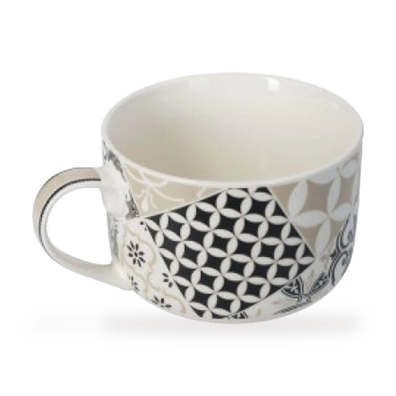 Tazza colazione Brandani Alhambra porcellana diametro 12,5 cm idea regalo