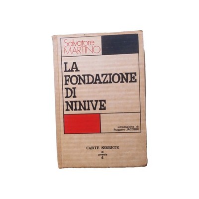 La Fondazione Di Ninive Salvatore Martino Und Geheime Karten Gedichte handsigniert