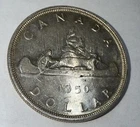 1950 Canadian Silver Dollar