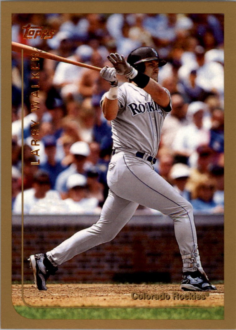 1999 Topps #350 Larry Walker - BB
