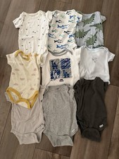 Bundle of Baby Boy Clothes 0-3 Months 9 Pieces