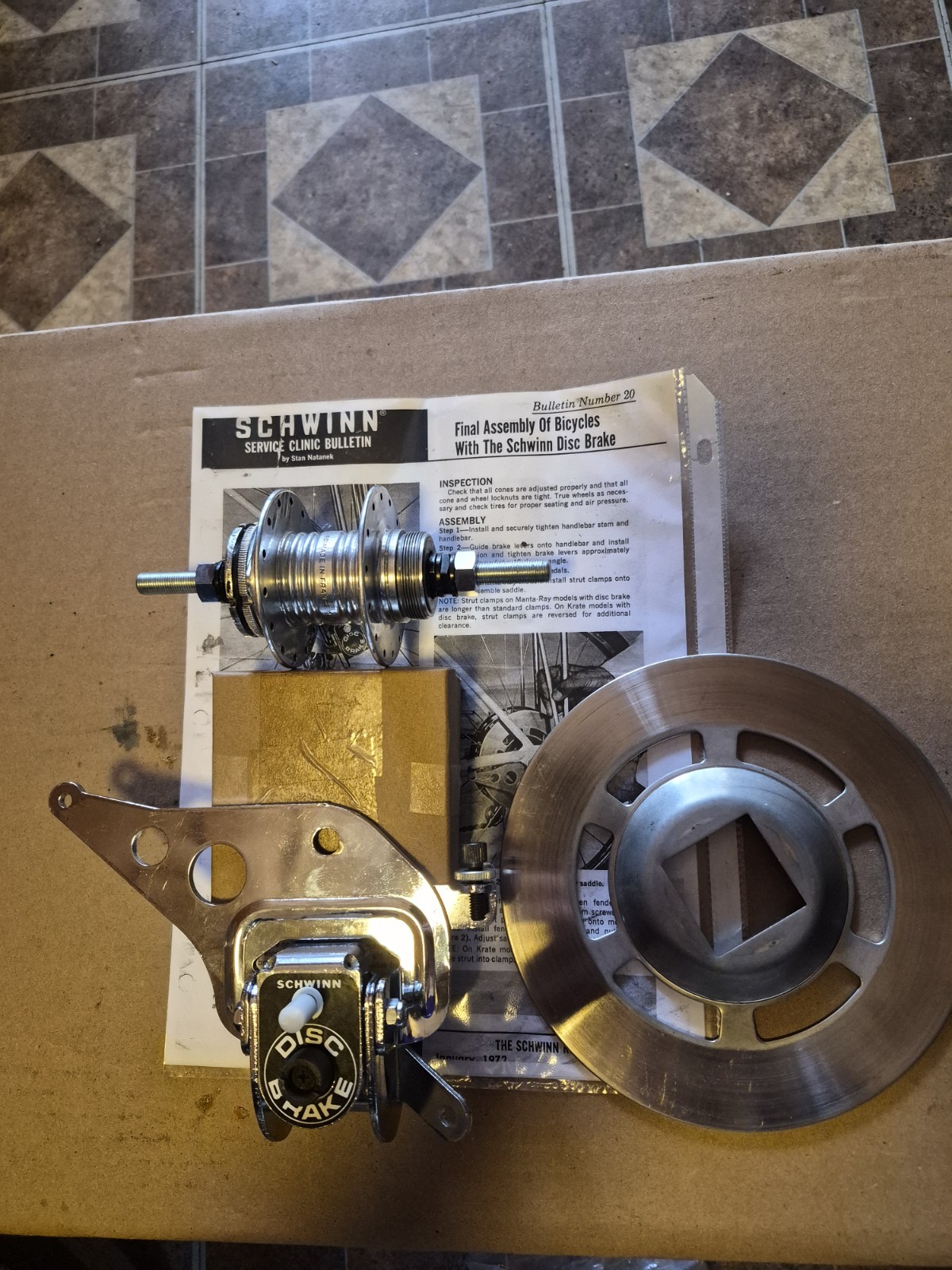 1972 Stingray Krate Peeler Picker Manta Rear Discbrake Setup