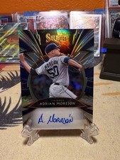 2020 Panini Select Adrian Morejon Sparks Rookie Auto RC /99 San Diego Padres