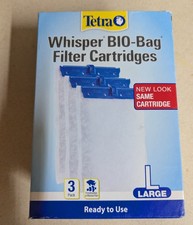 Tetra Whisper Bio-Bag Large Filter Cartridges For Aquariums -3 Count