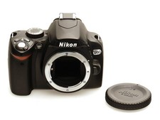 Nikon D60 DSLR fotocamera scocca/body - difettosa - leggere descrizione!
