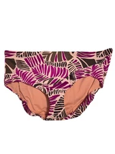 NWOT Lands End Purple Green White Swim Bottom Size 26W