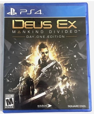 Deus Ex Mankind Divided Day One Edition PS4 Brand New Sealed