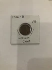 1912-D Lincoln wheat cent penny VG