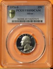 1976 S Washington Silver Quarter PCGS PR69DCAM Proof, Bi-Centennial!