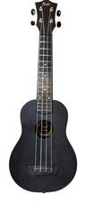 Ukulele, Flight Travel Soprano, Black, Model TUS-35, with Bag, 4 String