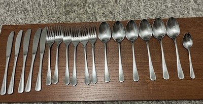 Zwilling J A Henckels Inox Flatware Mixed  18 Pieces Spoon Fork Knife