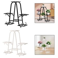 Support de Jardinière Robuste avec Pieds Réglables pour L'intérieur et