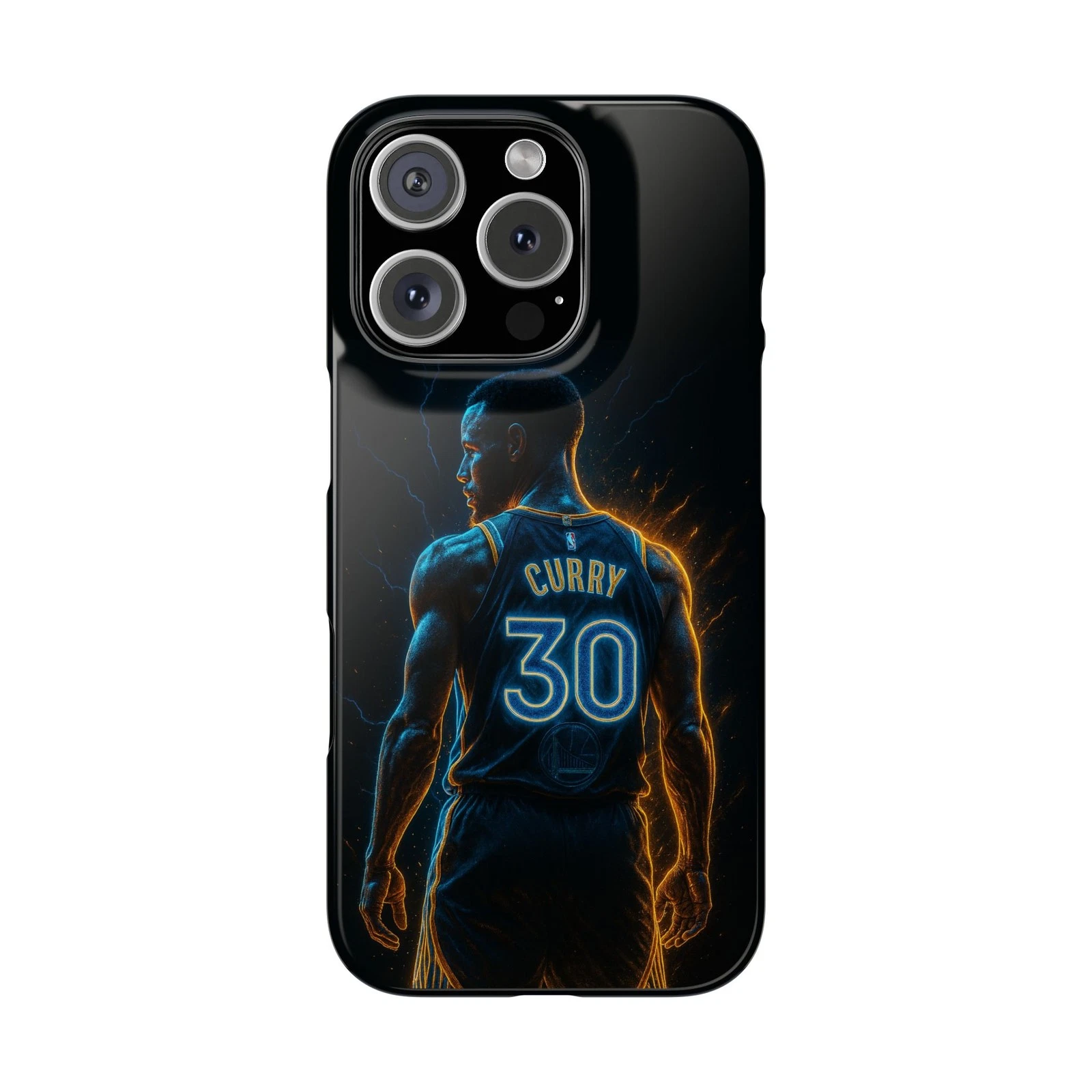 Stephen Curry Basketball iPhone Case, NBA Mobile Cover, Golden State Warriors