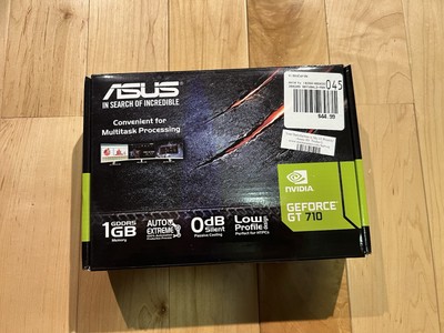 ASUS NVIDIA GeForce GT 710 1GB GDDR5 Video Graphics Card GPU GT710-SL-1GD5-BRK