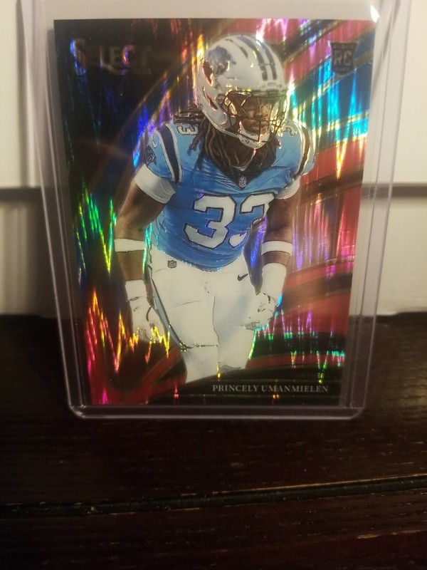2025 Panini Select #243 Club Level Princely Umanmielen Pink Prizm Shock RC