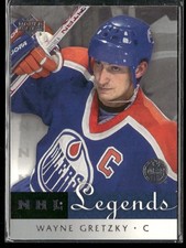 2001-02 Upper Deck Legends Wayne Gretzky #22 Edmonton Oilers