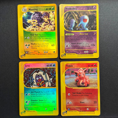POKEMON LOT 4 KARTEN ENGLISCH - HOLO REVERSE - AQUAPOLIS EXPEDITION SKYRIDGE