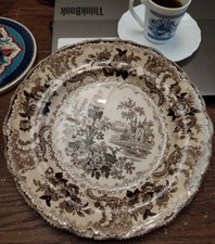 Fountain & Co.Burslem,Plate Pottery ,Nice Antique