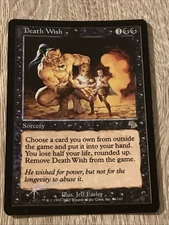 Death Wish Foil Judgement - Near Mint