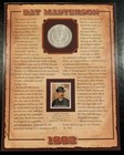 1882 S Morgan Silver Dollar - PCS LEGENDS OF THE WEST, "Bat Masterson" BU/UNC — photo 2