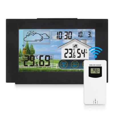 Achort Wireless Weather Station with Outdoor Indoor Sensor, Digital Thermometer
