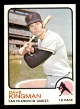 1973 Topps Baseball #23 Dave Kingman EX *d4