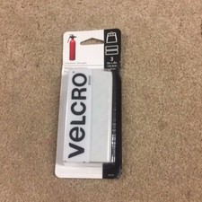 VELCRO Brand Industrial Strength 4in X 2in Strips, White - 3 Ct. BRAND NEW -73E1