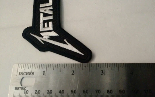 Metallica Patch Iron-on GLOW IN THE DARK USA Seller Quality Thrash Metal Slayer - Image 4 of 4