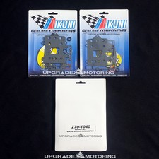Mikuni 40phh Performance Carb Gaskets Rebuild Kit X2 Z70-1040 Datsun 510 620 