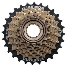 Pacco Pignoni Cassetta SHIMANO 7 velocità Filetto 14-28 TZ-500 CASSETTE SHIMANO