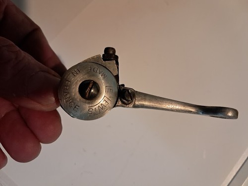Manette levier dérailleur vélo ancien vintage fixation